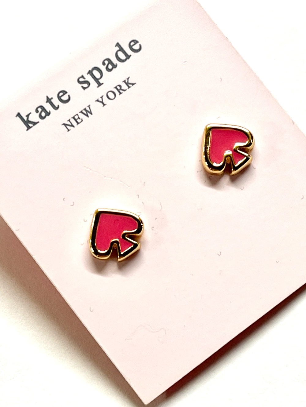 Kate Spade Everyday Spade Stud Earrings NWT